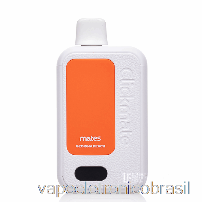 Vape Recarregável 7 Daze Clickmate 15000 Kit Descartável Georgia Pêssego